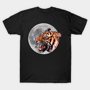 The tiger and the moon T-Shirt